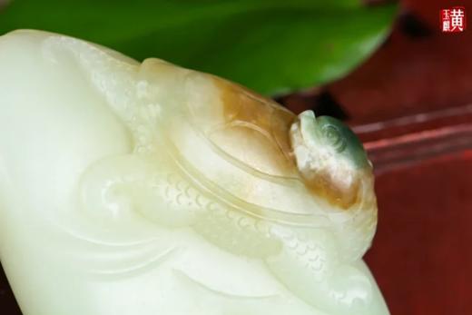 和田玉白玉【龙龟】吊坠 配精美编织挂绳 商品图2