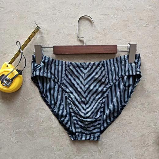 JHA-NM011  【1条】【XL码】男士内裤撞色条纹简约三角内裤 商品图0