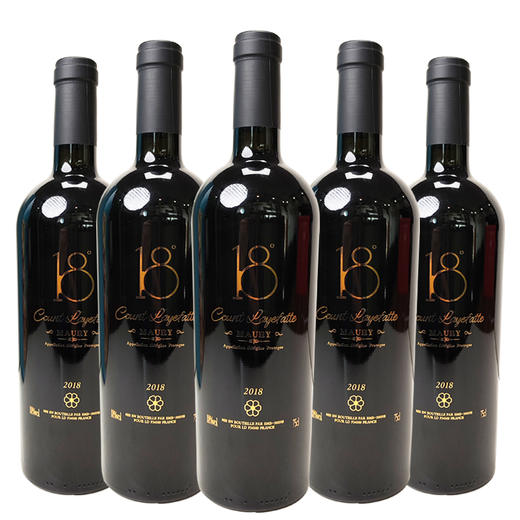 [红酒]法国进口拉耶法伯爵18度干红葡萄酒750ml 商品图0