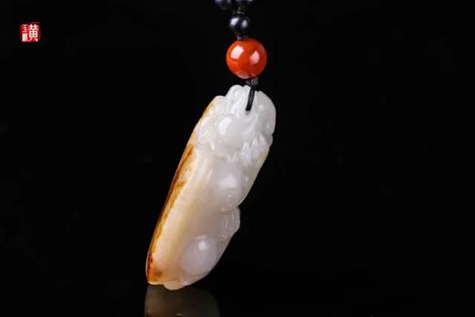 和田玉籽料【龙龟】吊坠 配精美编织挂绳 商品图2