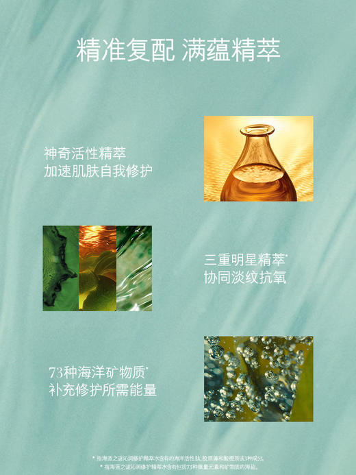 【194元会员福利】海蓝之谜沁润修护精粹水30ml（中小样）   商品图1