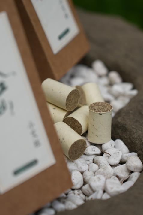 手工石臼艾柱/56粒  三年陈蕲艾绒 商品图2