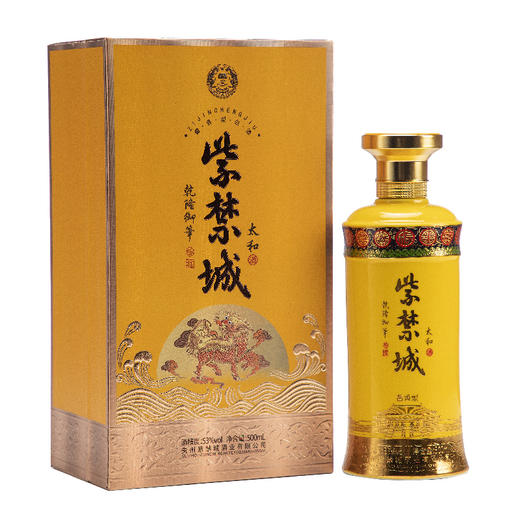 紫禁城太和酱香型白酒53度500ml单瓶装 商品图3