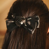 Manreya玛芮雅小香风黑色缎带发夹 商品缩略图7