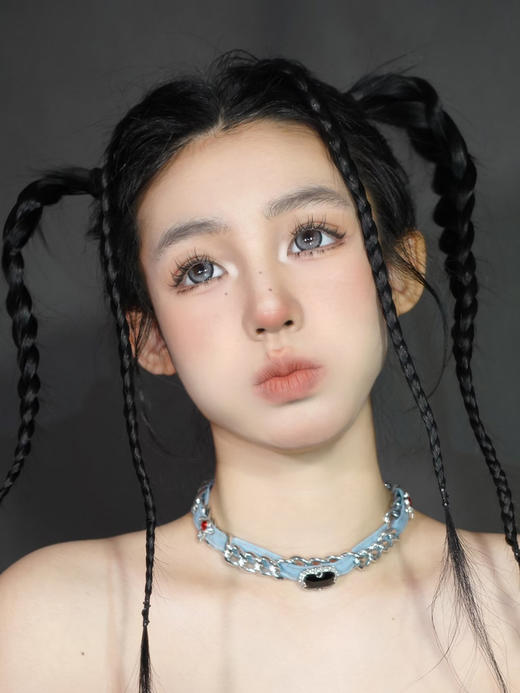 【大直径】Doragina-落泪月光-14.5mm【年抛 0-1000度 无525/575】 商品图4