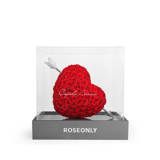 【告白神器】ROSEONLY诺誓  高端定制 永生玫瑰 一见倾心 心形 送爱人女友节日礼物 定制礼品 商品图1