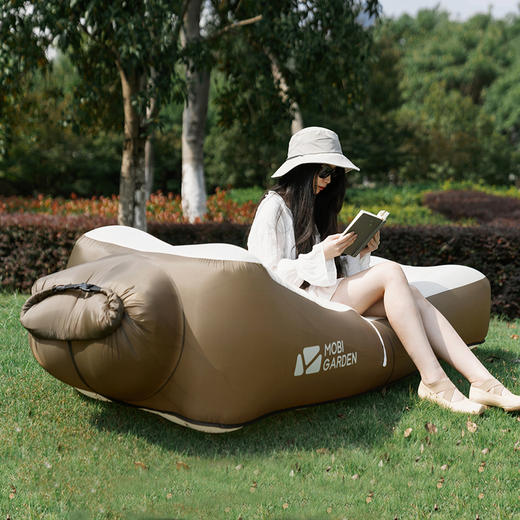 Mobi Garden/充气沙发 户外露营超轻空气沙发床午休沙滩便携式懒人充气沙发充气床 商品图2