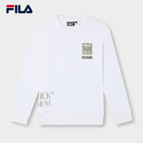 3件4折【自营】FILA/斐乐  X MAGIC STICK斐乐男士套头卫衣2023秋冬季新款时尚休闲上衣 F11M339205FWT