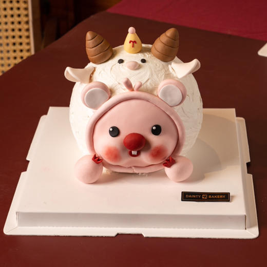 星座蛋糕 | 白羊座蛋糕6寸立体异形（纯动物奶油 新鲜水果夹心 提前3天预定） 商品图3