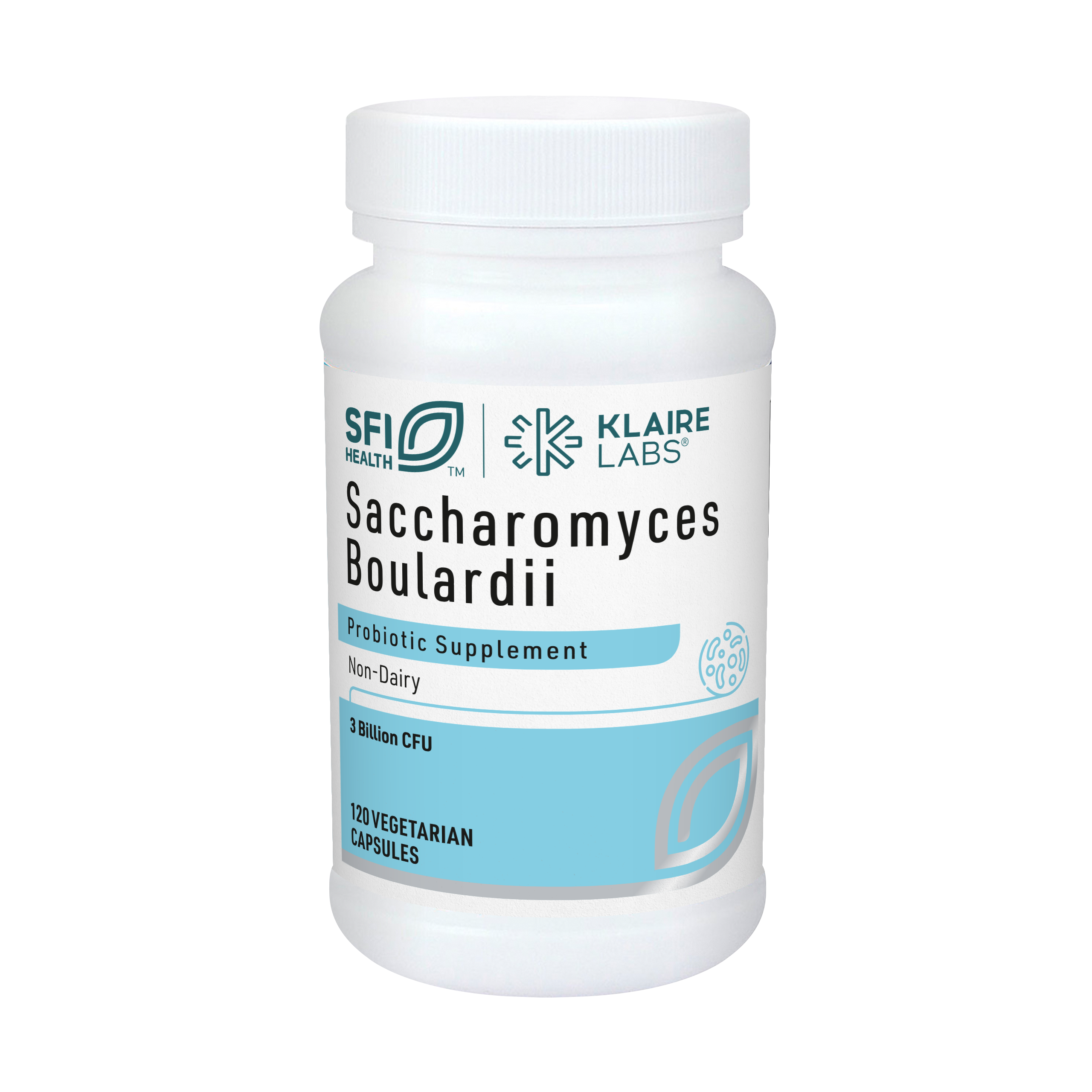 克莱尔 SFIHealth klaire labs克莱尔实验室 Saccharomyces boulardii 布拉迪酵母菌胶囊 120粒/瓶 26/06