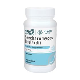 克莱尔 SFIHealth klaire labs克莱尔实验室 Saccharomyces boulardii 布拉迪酵母菌胶囊 120粒/瓶 26/06
