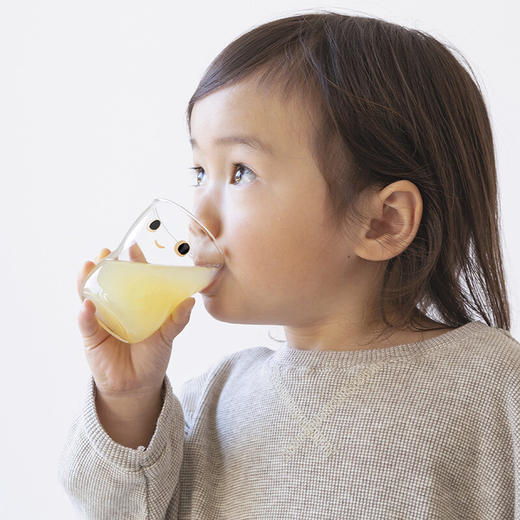 日本原装Aderia笑脸水杯套装石塚硝子饮料杯玻璃杯（一大一小） 商品图4
