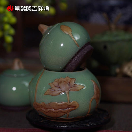 福禄(葫芦)茶叶罐 商品图4