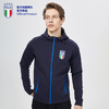 意大利国家队官方商品 | 深蓝训练健身足球运动修身连帽外套球迷 商品缩略图2