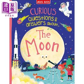 【中商原版】好奇的答案 月亮 Curious Questions & Answers about The Moon 英文原版 儿童科普绘本知识百科图书自然科学读物