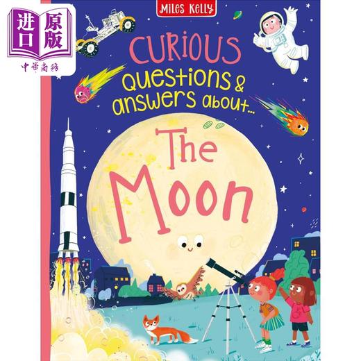 【中商原版】好奇的答案 月亮 Curious Questions & Answers about The Moon 英文原版 儿童科普绘本知识百科图书自然科学读物 商品图0