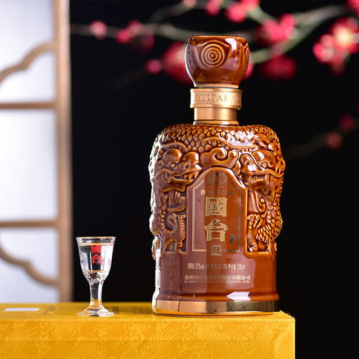 国台 龙酒酱香型白酒53度 500ml单瓶装 商品图2