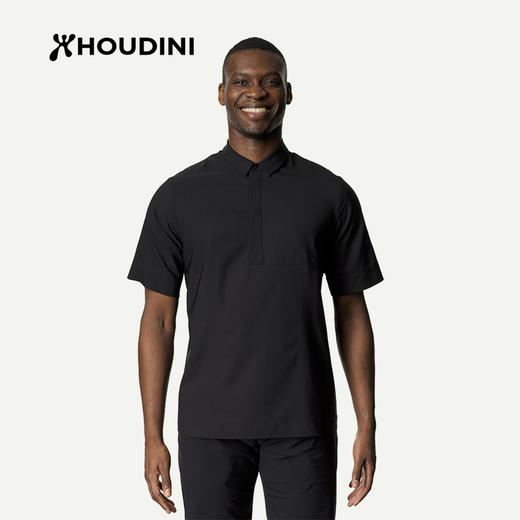 HOUDINI胡丁尼 Cosmo Shirt 都市 男款户外速干短袖T恤238724 商品图3