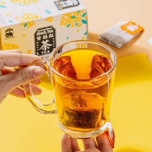 品象袋泡茶桂花甘草滇红茶馥郁香浓甘醇柔滑汤色黄绿明亮回味绵长 商品图3