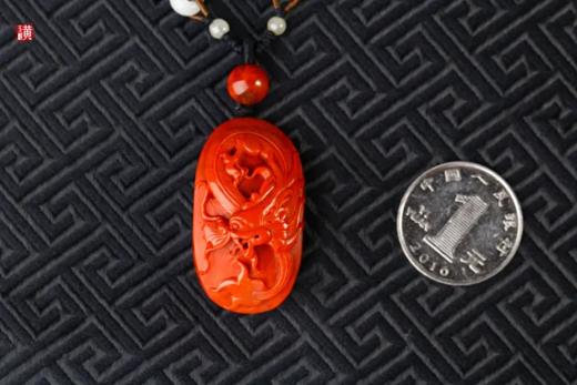 南红 【龙】吊坠 配精美编织挂绳 商品图6