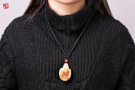 和田玉籽料【龙龟】吊坠 配精美编织挂绳 商品图5