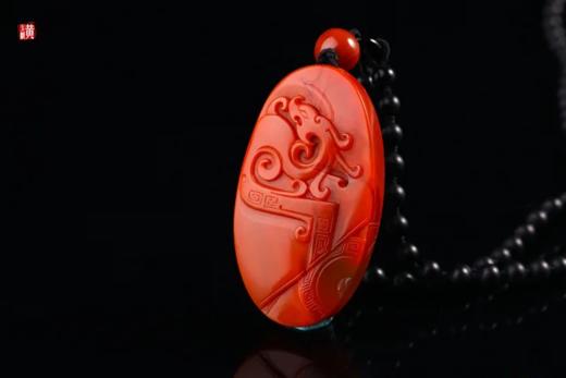 南红【龙凤配】吊坠 配精美编织挂绳 商品图3