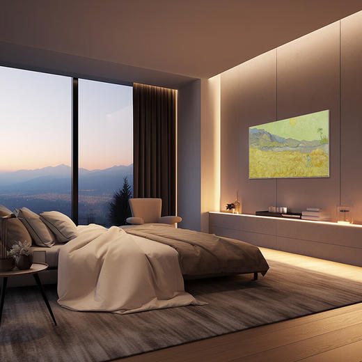 创维电视 W55D 55英寸3+32G大内存 无缝贴墙 28.9mm全面超薄 壁画设计 百变艺术屏全通道120hz高刷电视 商品图2