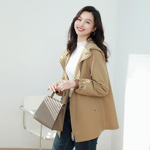 火桐hooton 高定系列 真丝羊毛中长款夹克 商品图0