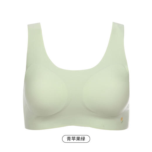 都市丽人少女优选成长三阶内衣女泳布文胸无尺码背心式薄款无钢圈无排扣BB42E6 商品图9