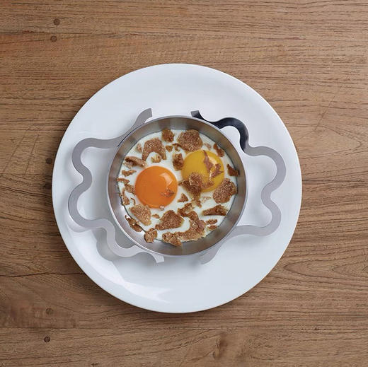 ALESSI/平底煎蛋锅不锈钢平底锅创意不粘锅家用 商品图2