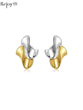 【挚友限定】悦甄 双荧 10k金素金耳夹