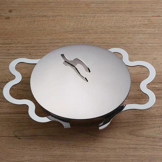 ALESSI/平底煎蛋锅不锈钢平底锅创意不粘锅家用 商品图1