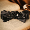 Manreya玛芮雅小香风黑色缎带发夹 商品缩略图2