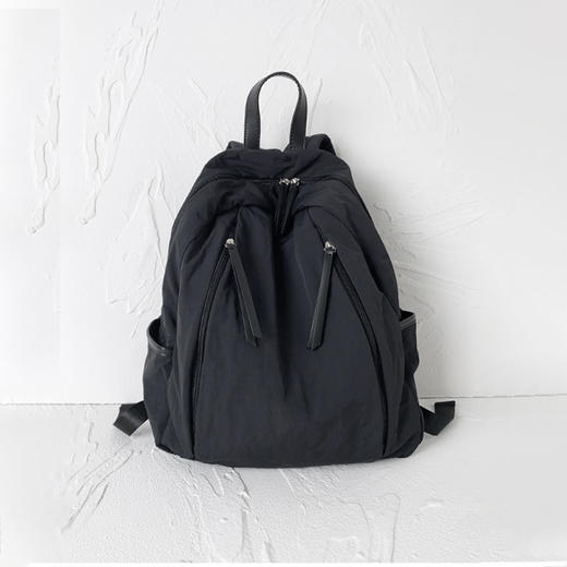 Safiya/索菲娅2024新款时尚轻便旅行背包高中生书包女大容量双肩包 SF9158048Y 商品图2