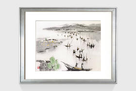 吴冠中|《江南春》——综合版（水墨）