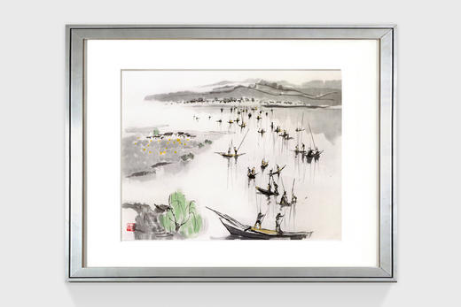 吴冠中|《江南春》——综合版（水墨） 商品图0