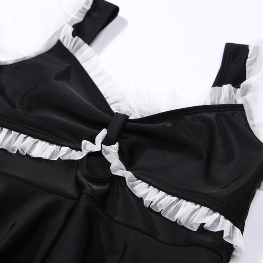 都市丽人眯雅佳一体式泳衣女童半光涤泳布泳衣连体泳衣女童连体泳衣JS49A2 商品图5