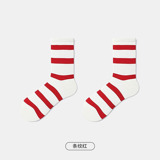 都市丽人时尚系列中筒袜精梳棉袜子中厚LC4DB1 商品图5