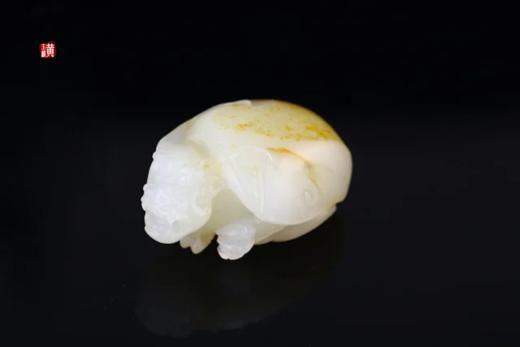 和田白玉籽料【龙龟】吊坠 配精美编织挂绳 商品图0