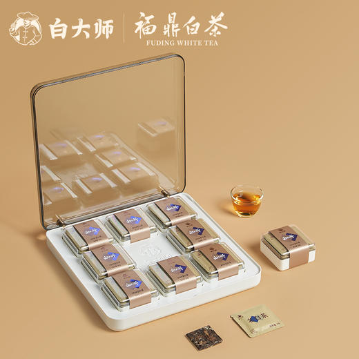 白大师福鼎高山老白茶2018年寿眉饼干茶紧压茶叶正宗礼盒装240g 商品图4