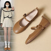 ZHR乐福鞋女2024新款时尚百搭复古休闲简约小香风玛丽珍浅口单鞋 商品缩略图4