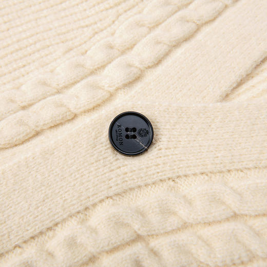 27DKTD8315【复古扭花】罗蒙经典针织开衫男士外套男厚实保暖针织衫男士毛衣男 商品图6