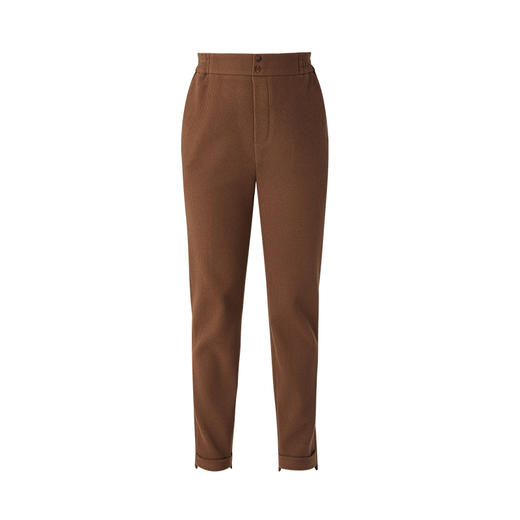 乔万尼绵羊毛休闲裤羊毛呢保暖烟管裤显瘦百搭ET4F813 商品图5