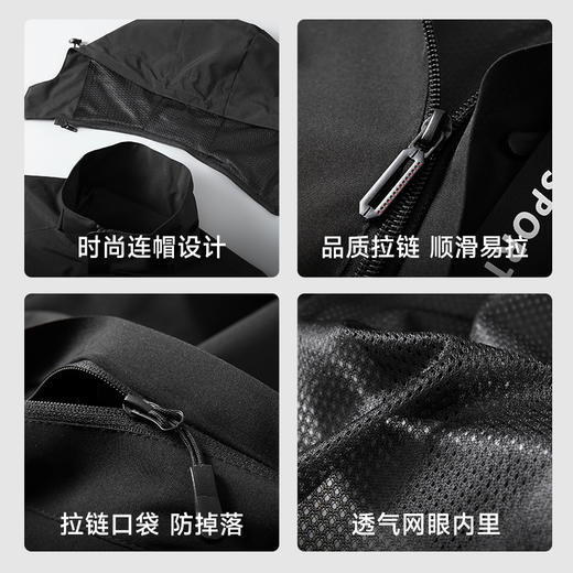 【11色可选】【新款DK】大依优型大码外套冲锋衣工装外套男宽松加肥加大码上衣夹克 商品图3