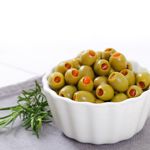 卡利亚有核青橄榄225g西班牙进口 商品图1