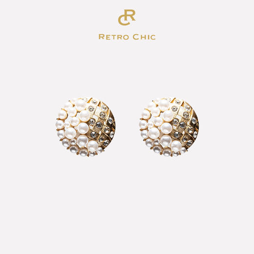 Destiny命运系列｜编织鎏珠耳夹 商品图0