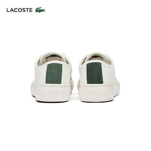 Lacoste国鳄鱼女鞋新款时尚纯色帆布鞋休闲鞋47CFA0007 商品图1