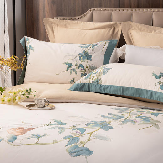 多喜爱 60S贡缎长绒棉四件套 春华秋实/太湖山骨cs 商品图3