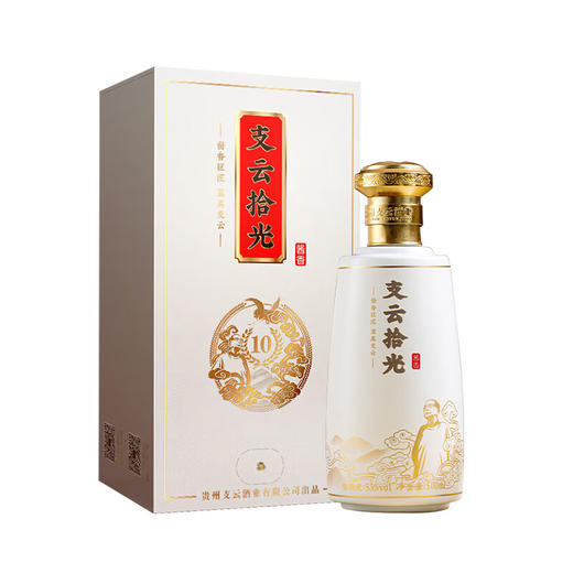 张支云 支云万象 支云拾光酱香型白酒53度500mL单瓶装 商品图0