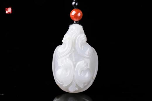 和田玉籽料【龙龟】吊坠 配精美编织挂绳 商品图4